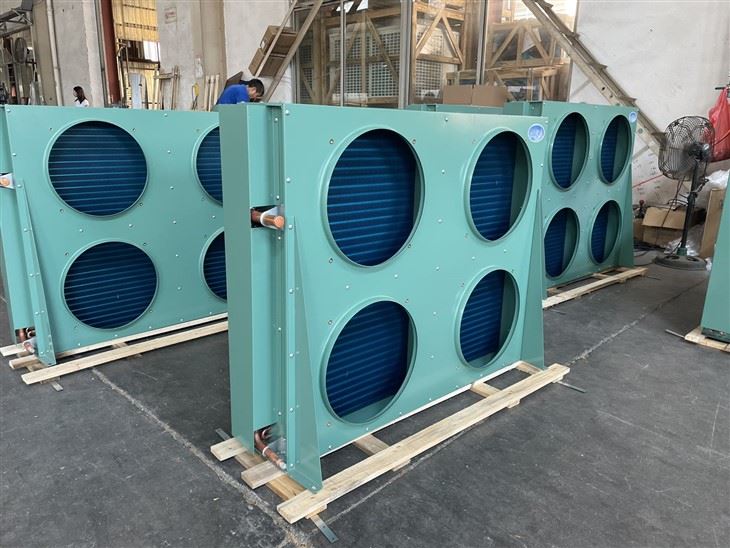 H-Frame Condenser With High Heat Transfer Fins & Axial Fans suppliers